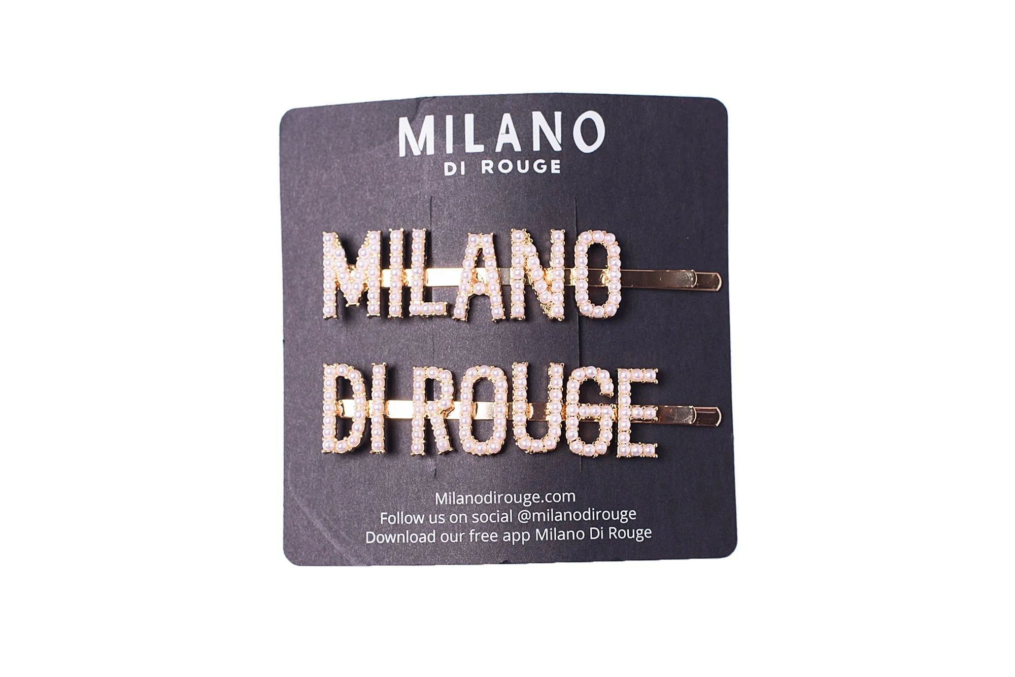 Milano Di Roughe Hairpins, $38