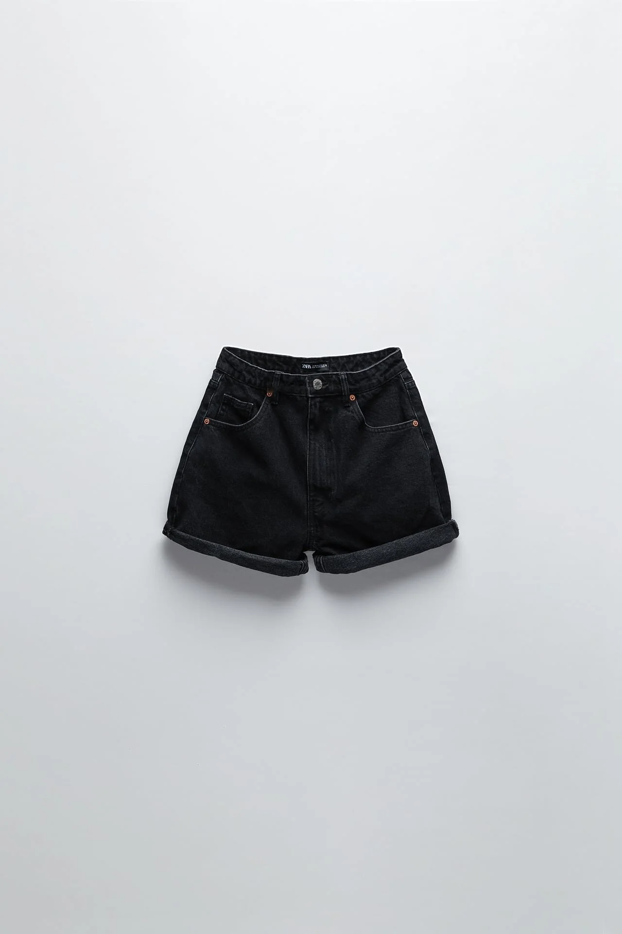 MOM FIT DENIM SHORTS, $35.90