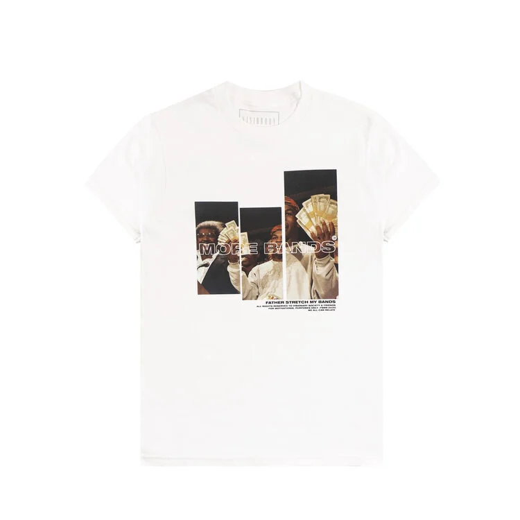 FSMB MORE BANDS TEE, $45.