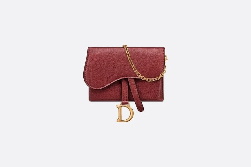   DIOR SADDLE NANO POUCH, $790.  