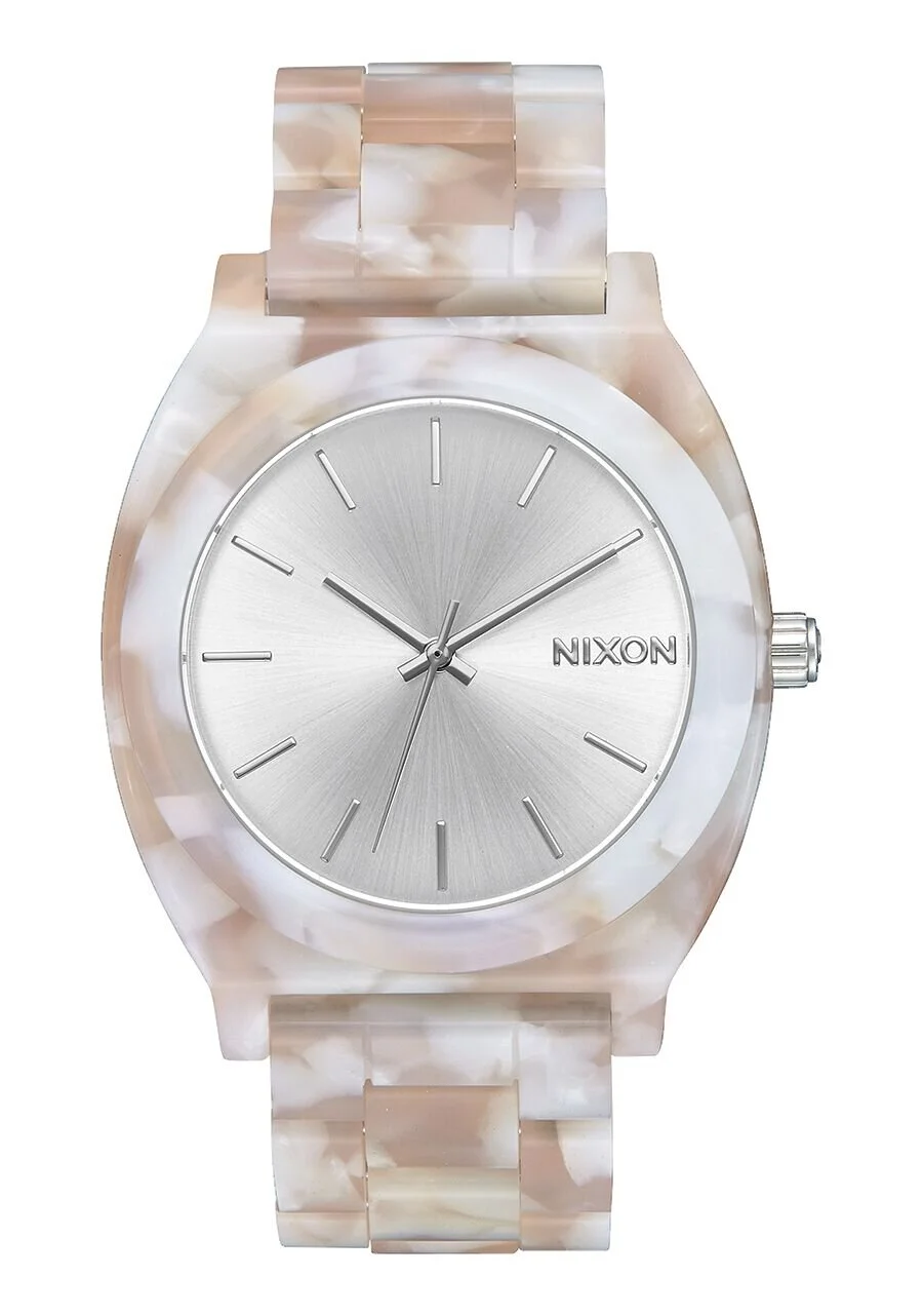   TIME TELLER ACETATE WATCH,$125.  