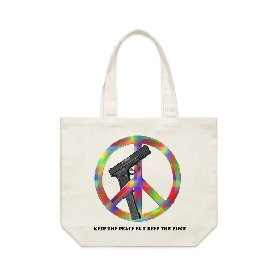 Keep the Peace 1 (Tote) , $24.