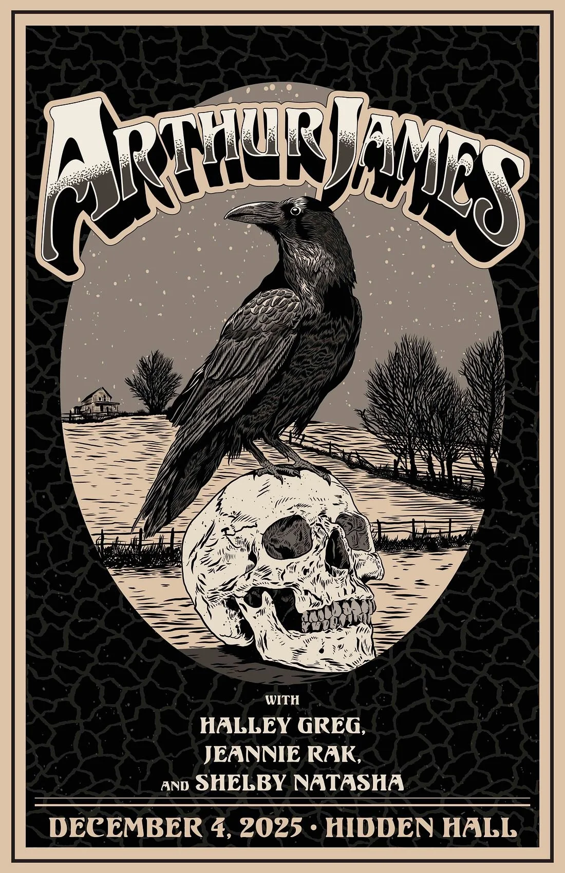 Hidden Hall Presents: Arthur James with Halley Greg, Jeannie Rak, and Shelby Natasha