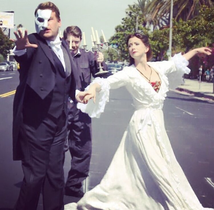  Christine Daae,  The Phantom of the Opera ,  The Late, Late Show  with James Corden 