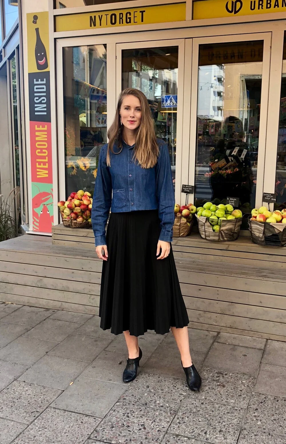 Remake shirt, skirt old and shoes Tiger second hand