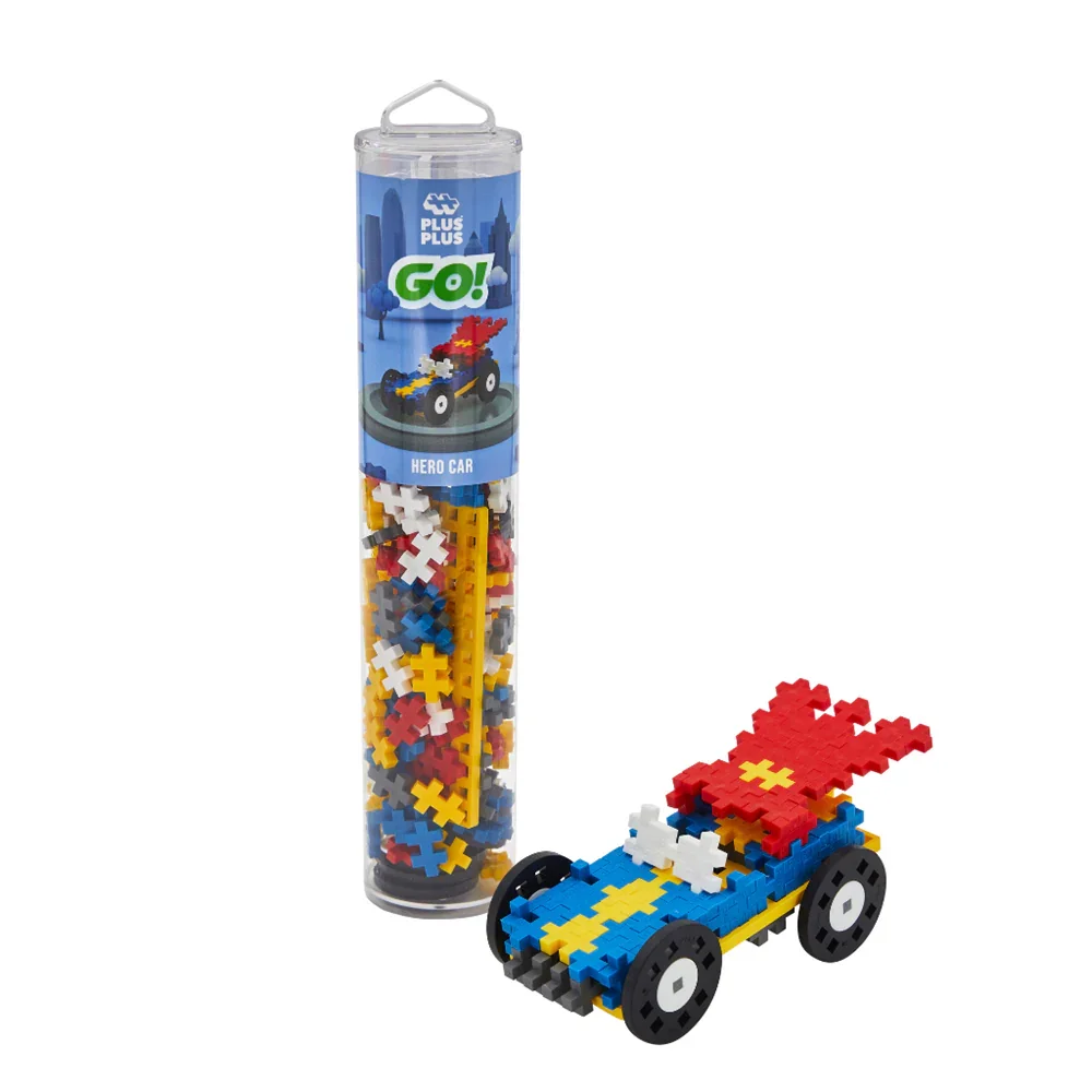 Plus-Plus - Colour Cars - 200 pcs Tube