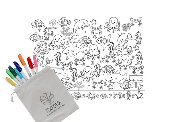 Seek n Spot Silicone Colouring Mat