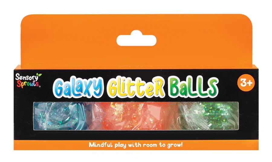 Galaxy Glitter Balls Set of 3