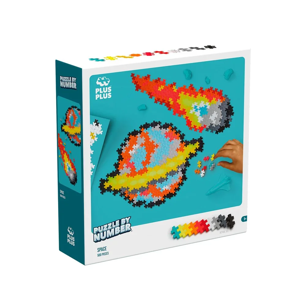 Plus-Plus - Puzzle by Number - 500pcs