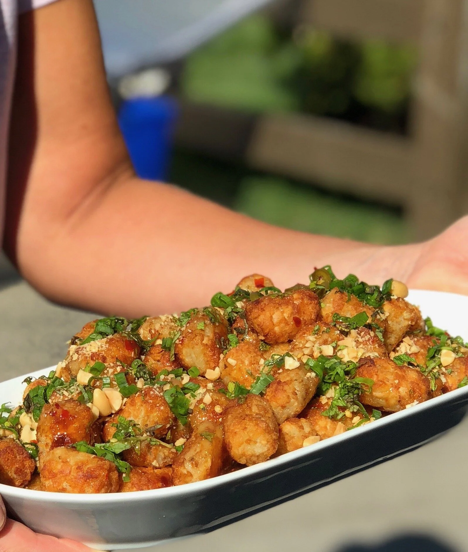 Recipe: Loaded Asian Tater Tots
