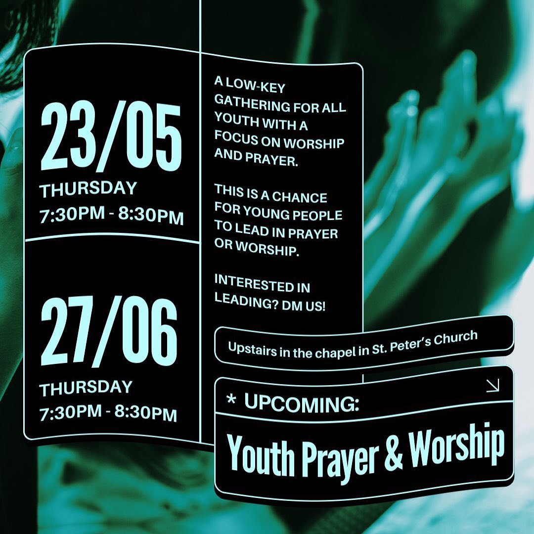 UPCOMING YOUTH PRAYER &amp; WORSHIP NIGHTS🎶