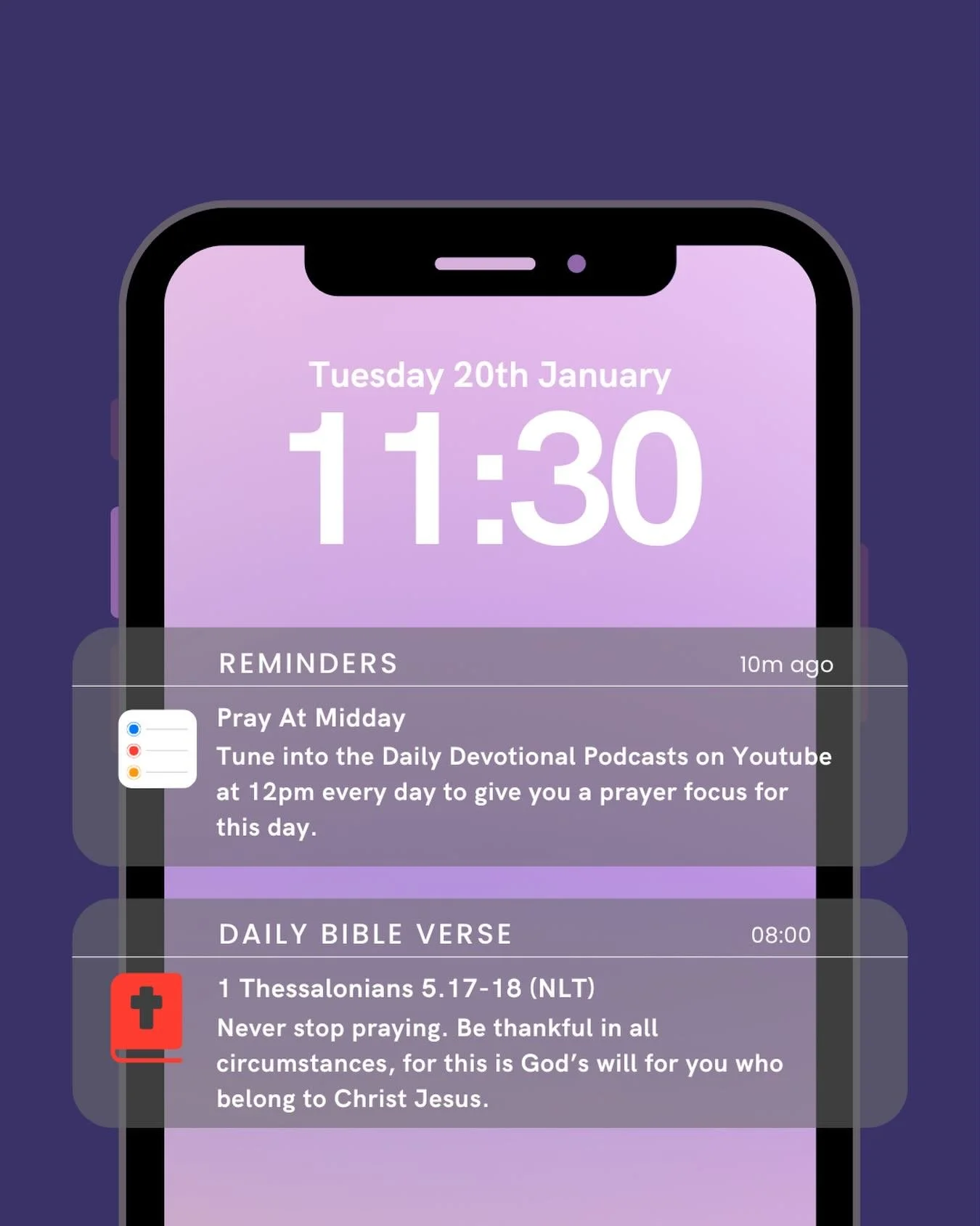 During Pray First there are daily devotional podcasts being released Monday-Saturday at 8am on Spotify Podcasts and 12pm on Youtube to help you pray and focus on God 🙌

To find out more about Pray First please visit the link in our bio!