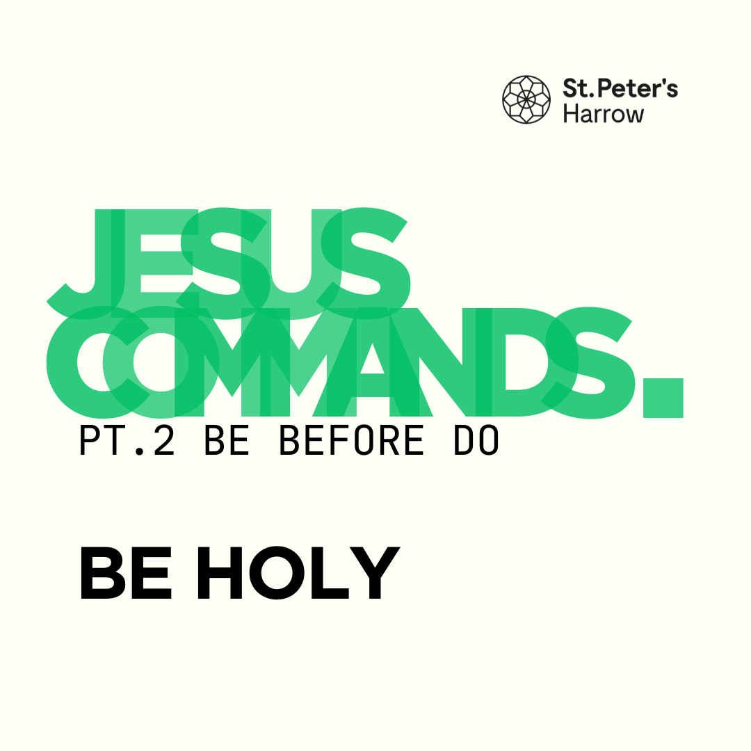 Be Holy