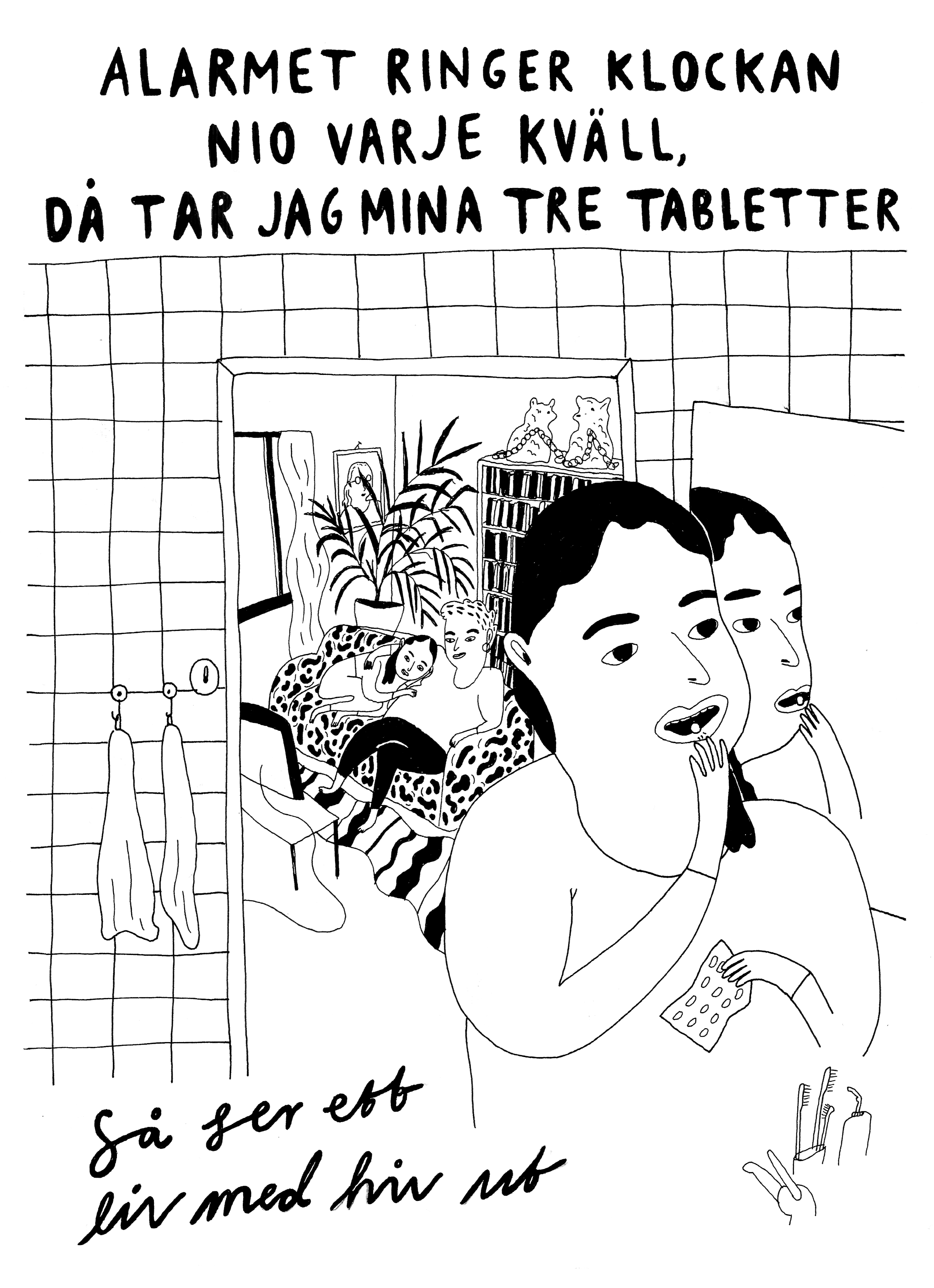 Så ser ett liv med hiv ut