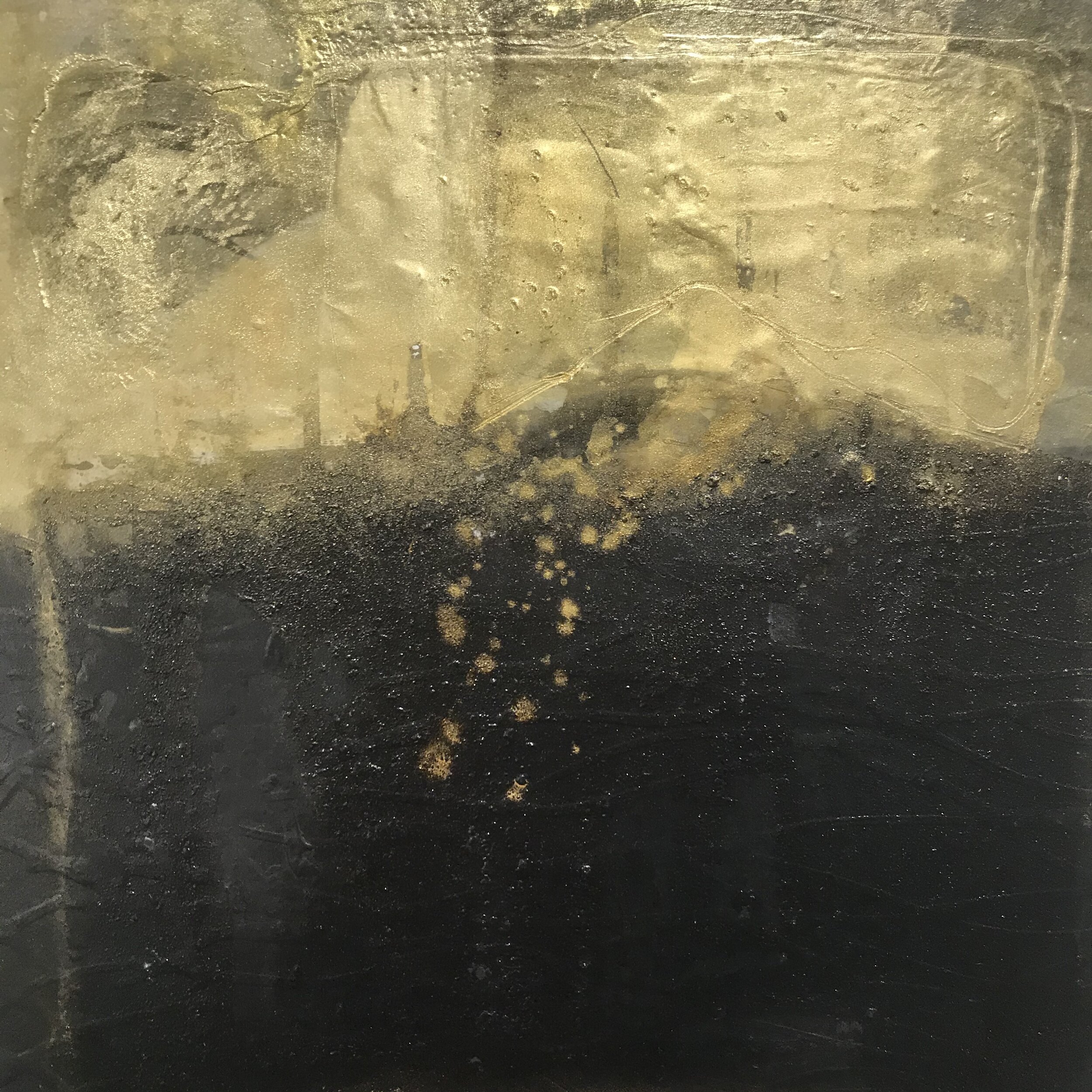  Acryl / Mischtechnik  Malpappe auf Holzkörper  30 x 30, € 330.- 