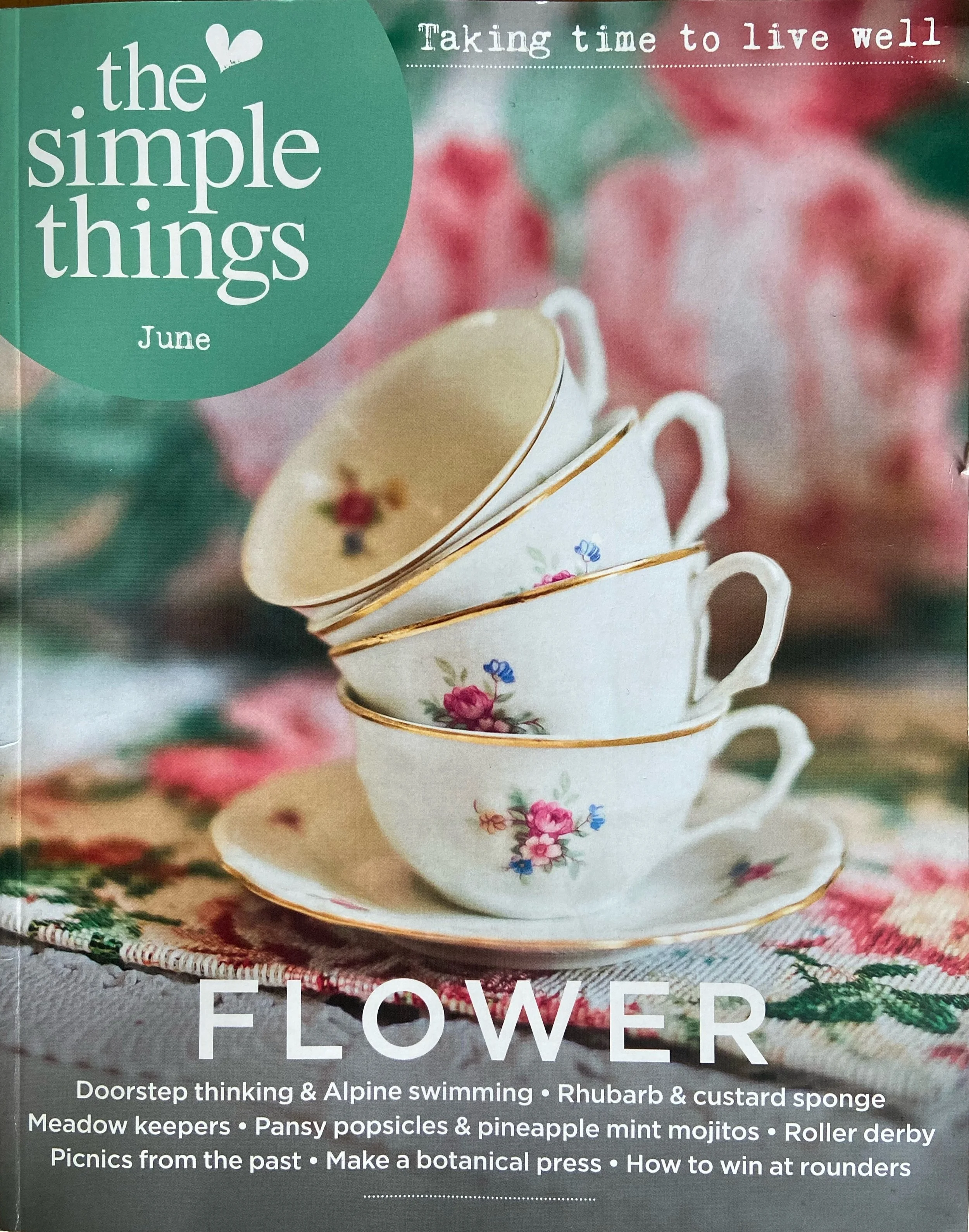 The Simple Things: What I treasure