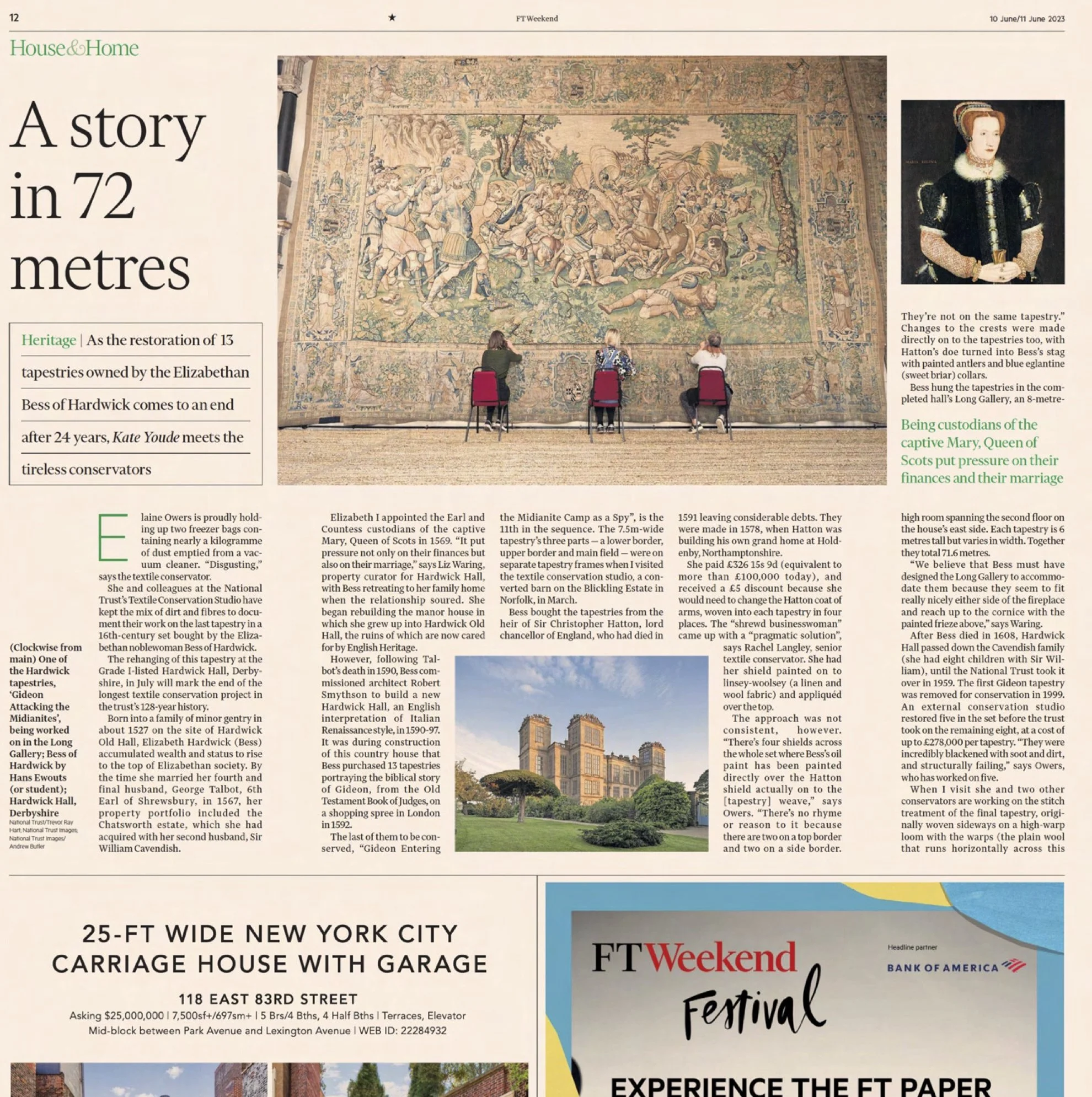 Financial Times: A story in 72 metres