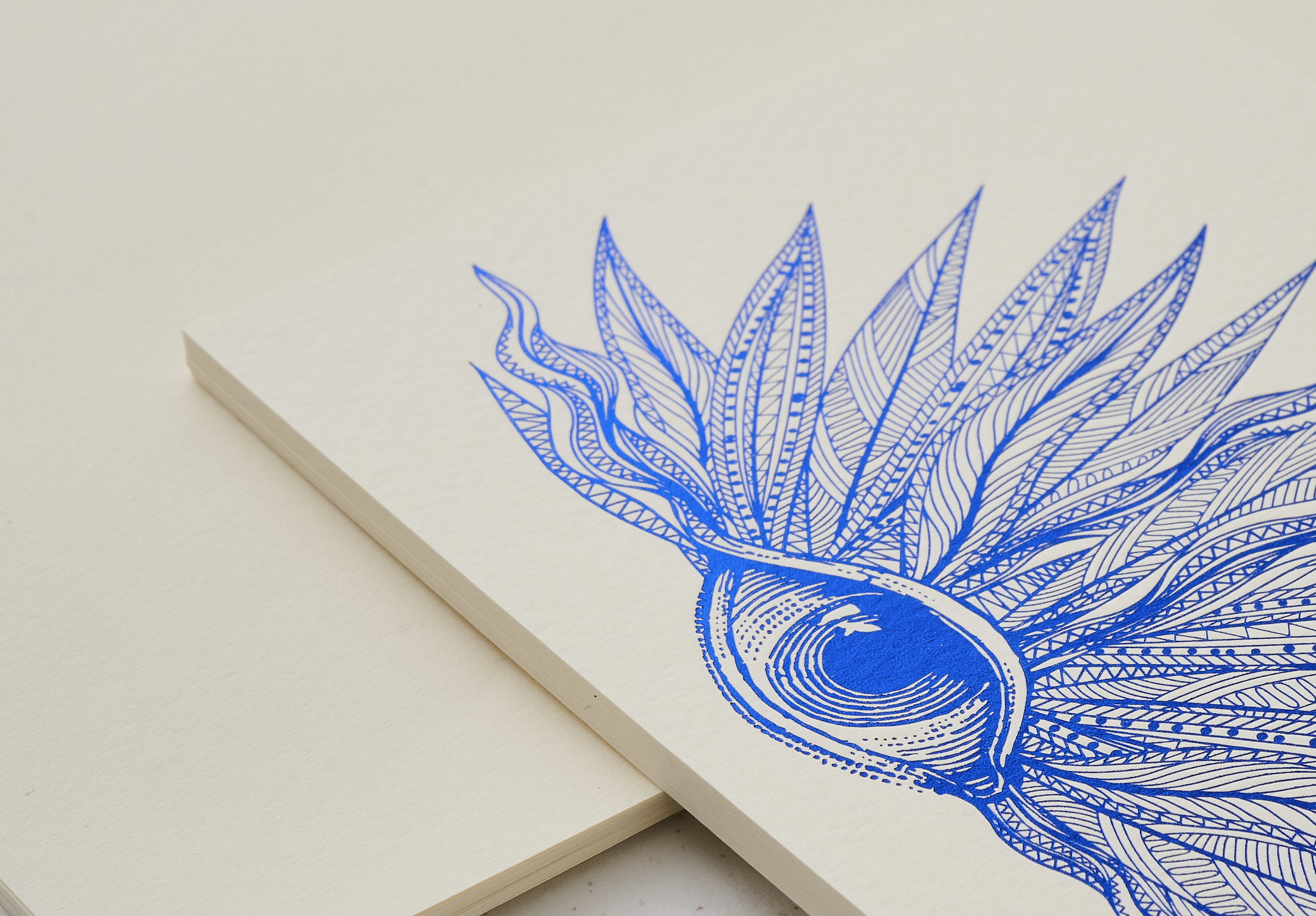 Luxury Hotel Mandrake Blue Foil Business Card.png