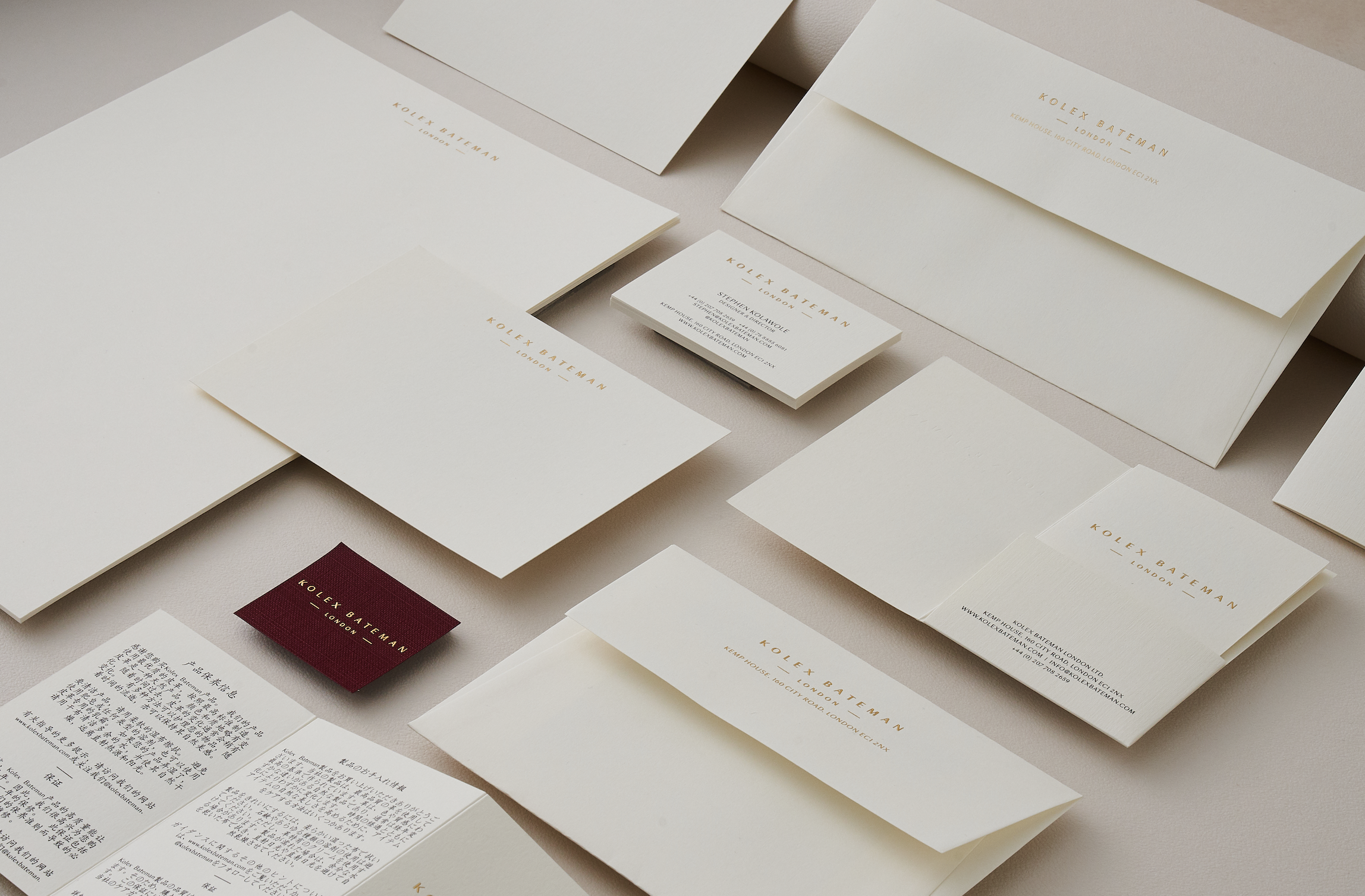 Custom Brand Stationery Set with Gold Foil Embossing.png