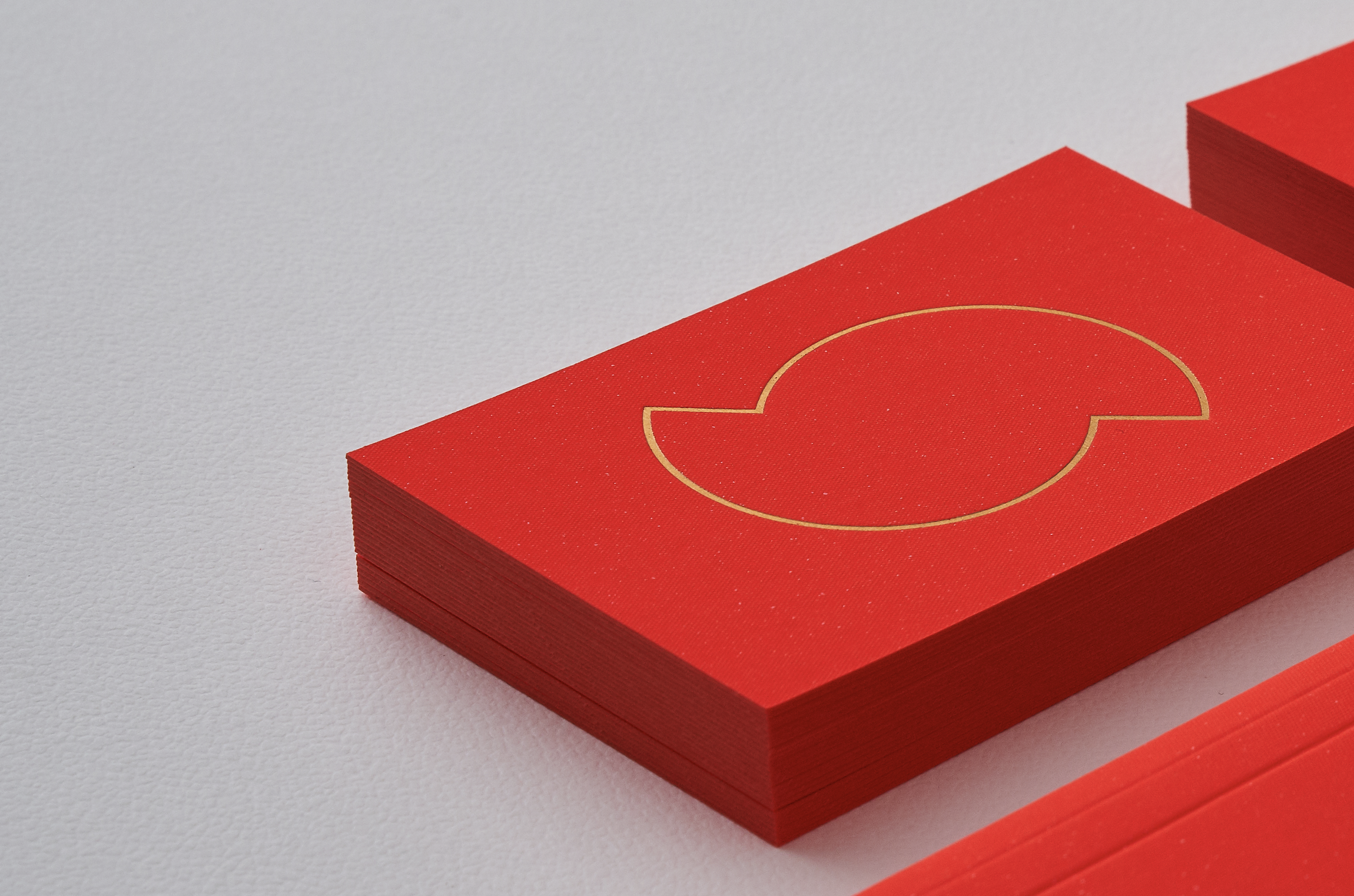 Holographic Gold Business Cards | Avenue Litho London