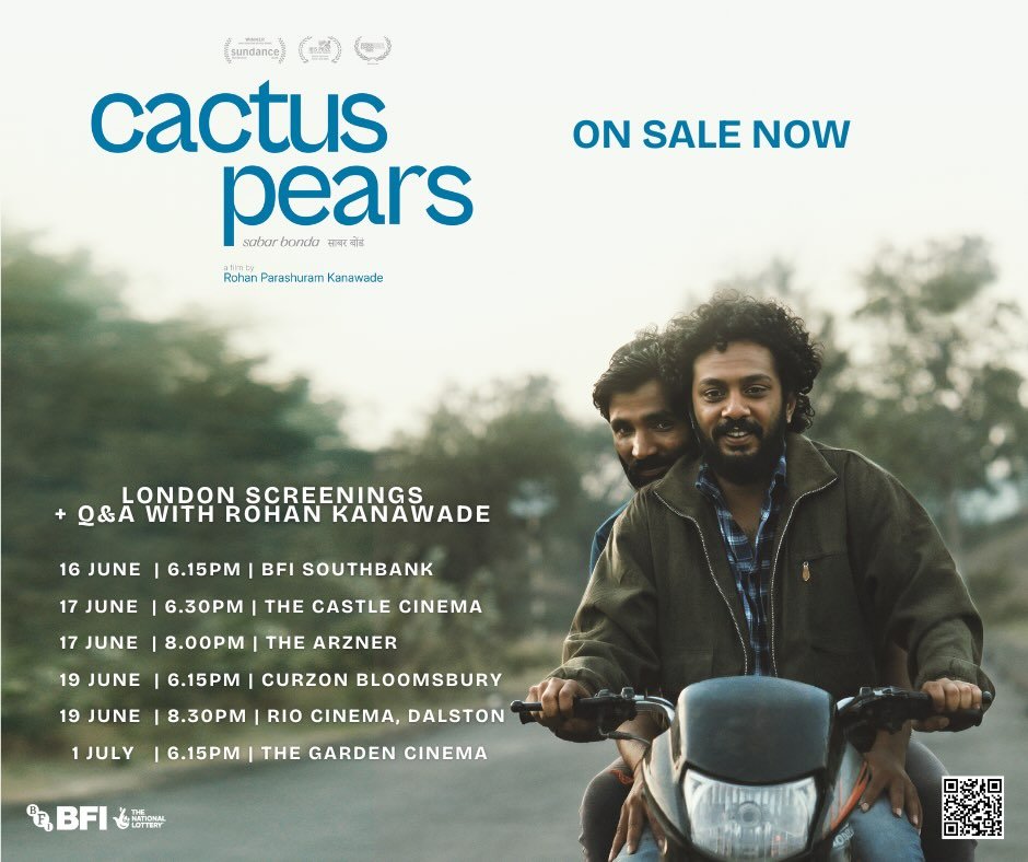Following its historic Sundance Film Festival win, #CactusPears (#SabarBonda) arrives in UK &amp; Ireland cinemas this Friday 19th June

Written and directed by @rohan_kanawade, the acclaimed Marathi-language drama made history as the first Indian fi
