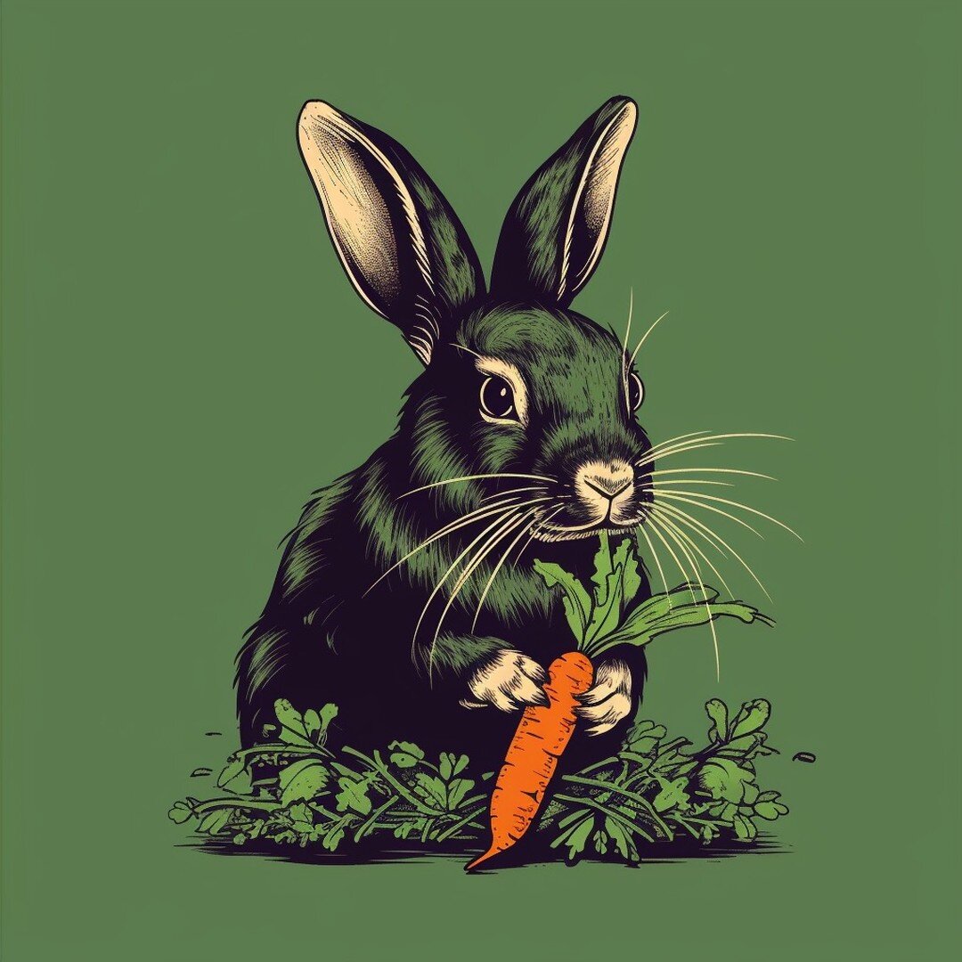 AI kaniner p&aring; en fredag #aiart #aiillustration #midjourney #kaniner #kaninchen #rabbits #illustration #illustrationartwork #illustrationart #kurator #artificialintelligence #kaninerers&oslash;de 🐰🐇😊 God weekend!