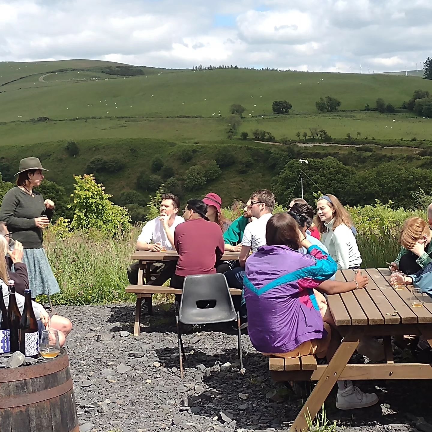 The Cider Barn at Welsh Mountain Cider will be open for on and off sales this coming Saturday from 2.00pm to 5.00pm. Hopefully a bit of live music,  too!