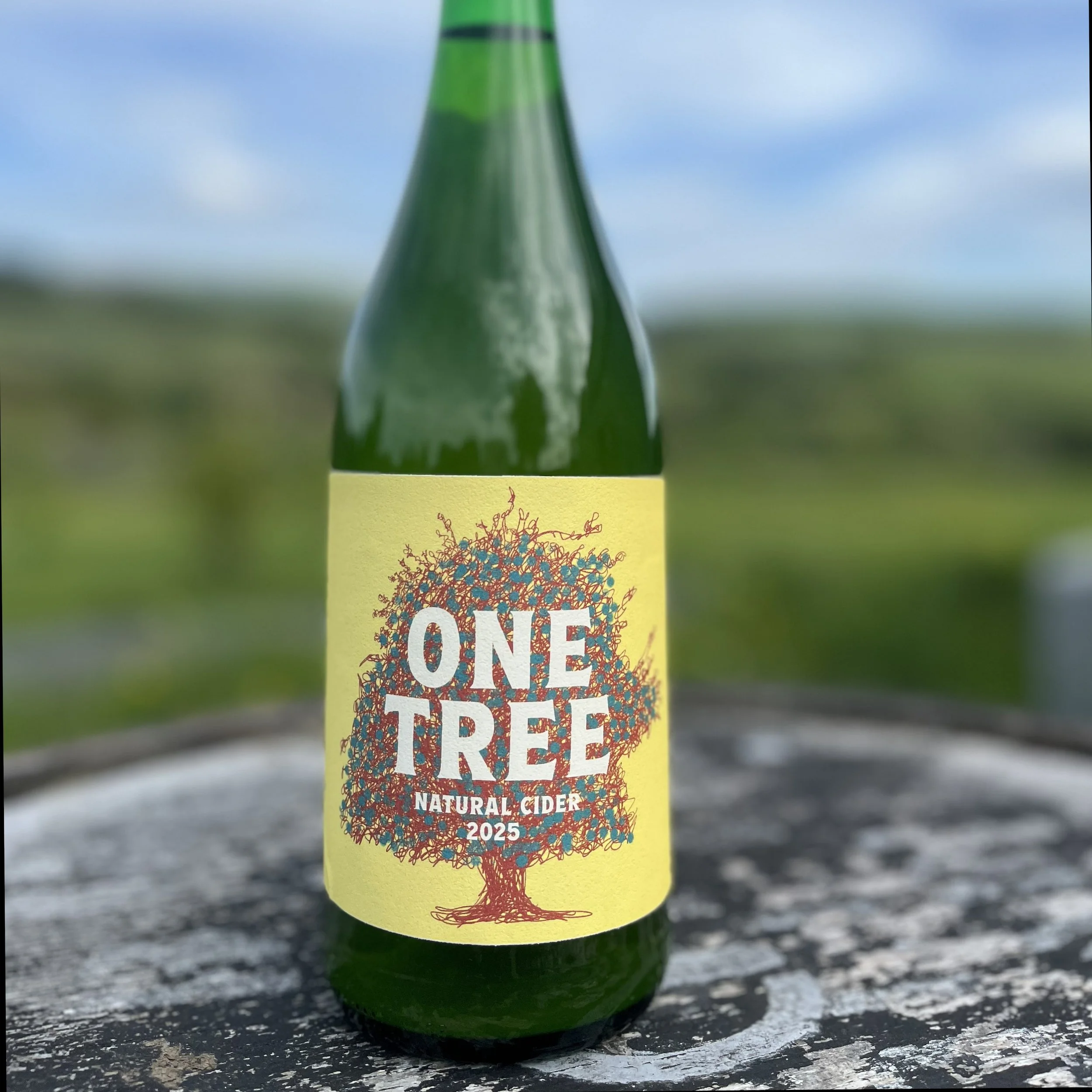 It's about time we had some ciders on the grid!

Two new releases for you - They are just about to go out to cider club members, but also available on our webshop.

One Tree, made from the fruit of a single tree. Bright, bubbly and beautiful!

And...