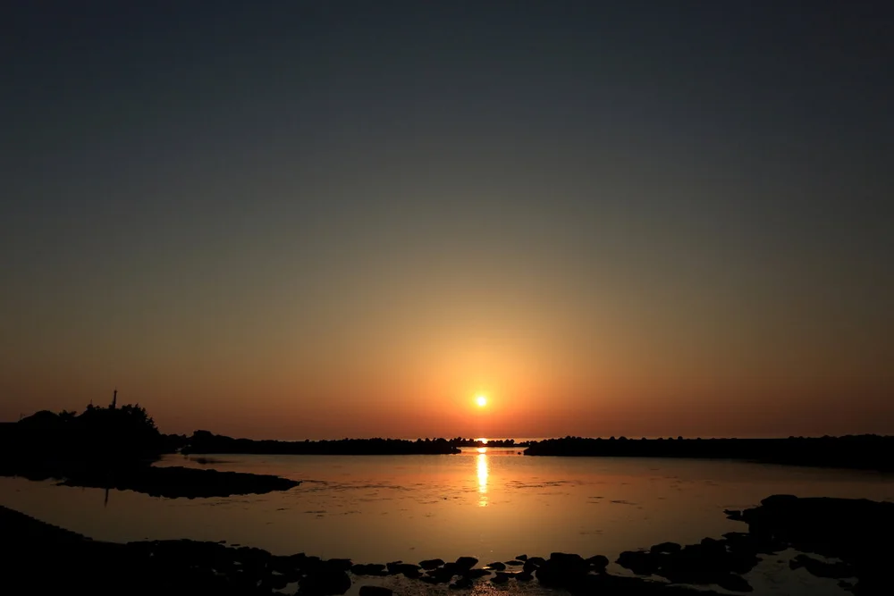 加茂の夕日 公式 スイデンテラス