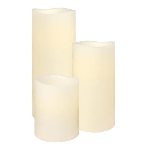 LED Pillar Candle Faux Wax Wedding & Corporate Event Styling. Product
