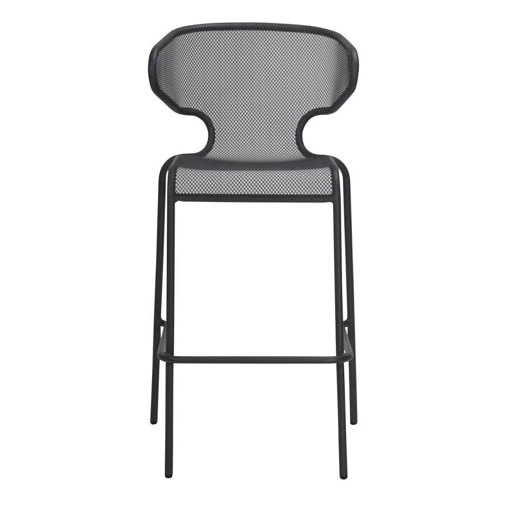 BAR CHAIR - ARTIC IRON - 51cmL x 50cmW x 104cmH (2).jpg