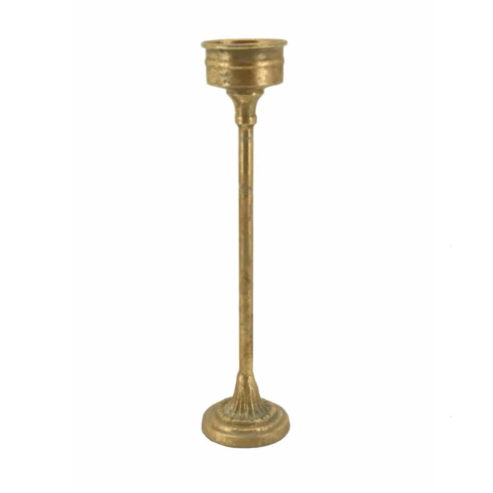 Candlestick Rustic Pattern - Gold