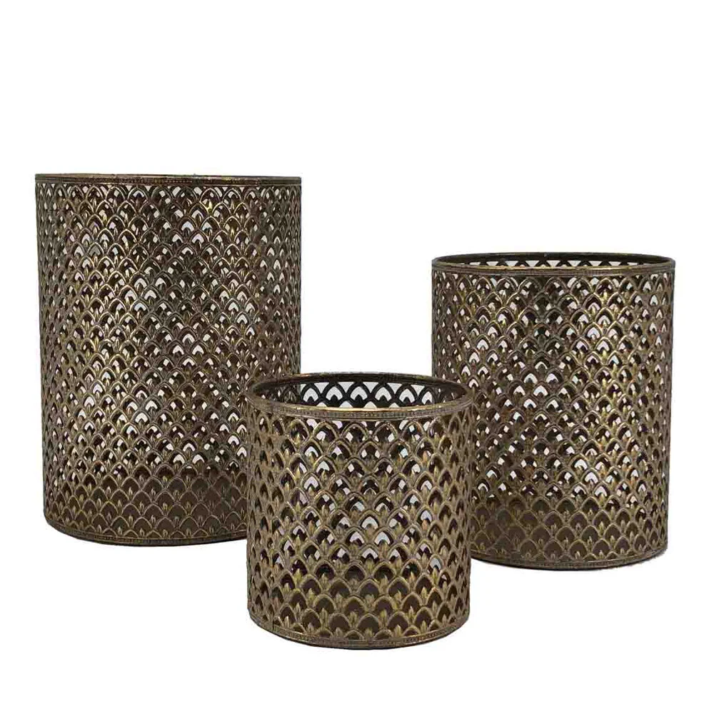 Hurricane Rustic Metal - Gold