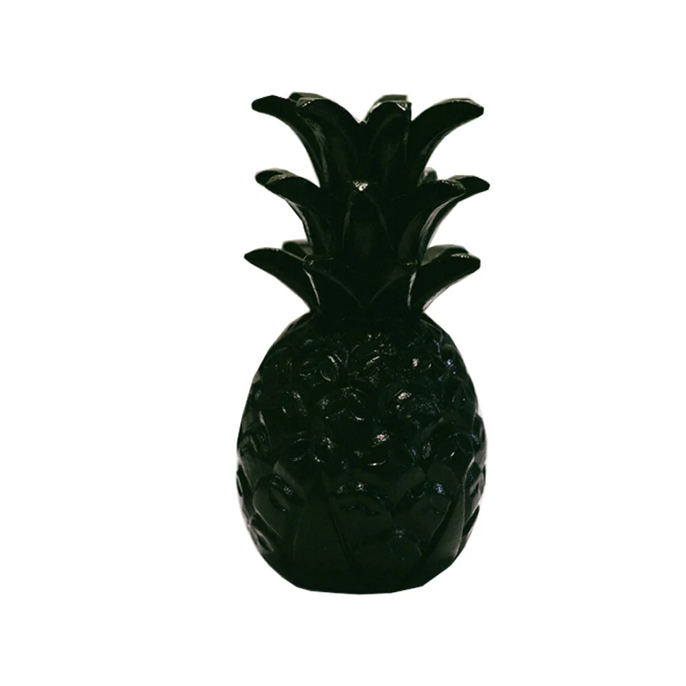 Pineapple Wooden - Black