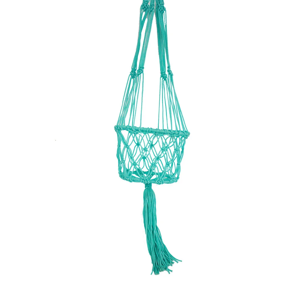 HANGING PLANT HOLDER MACRAME - TEAL - 23cmW x 108cmH.jpg