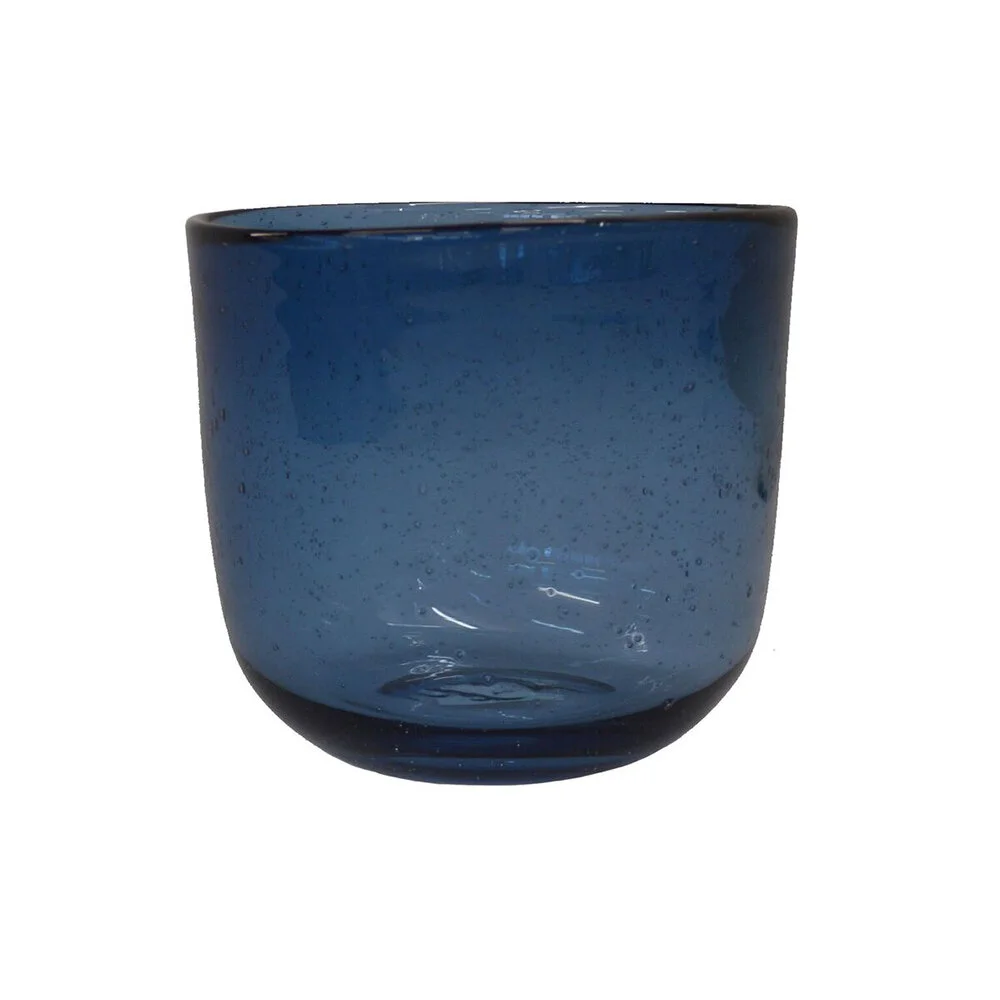 VASE - INK BLUE GLASS - SMALL - 16cmH x 16cmD.jpg