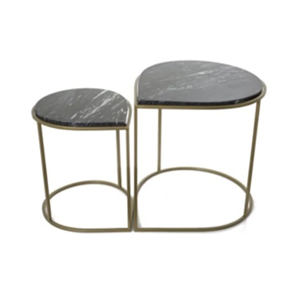 Nesting Tables - Marble Top (Set of 2)