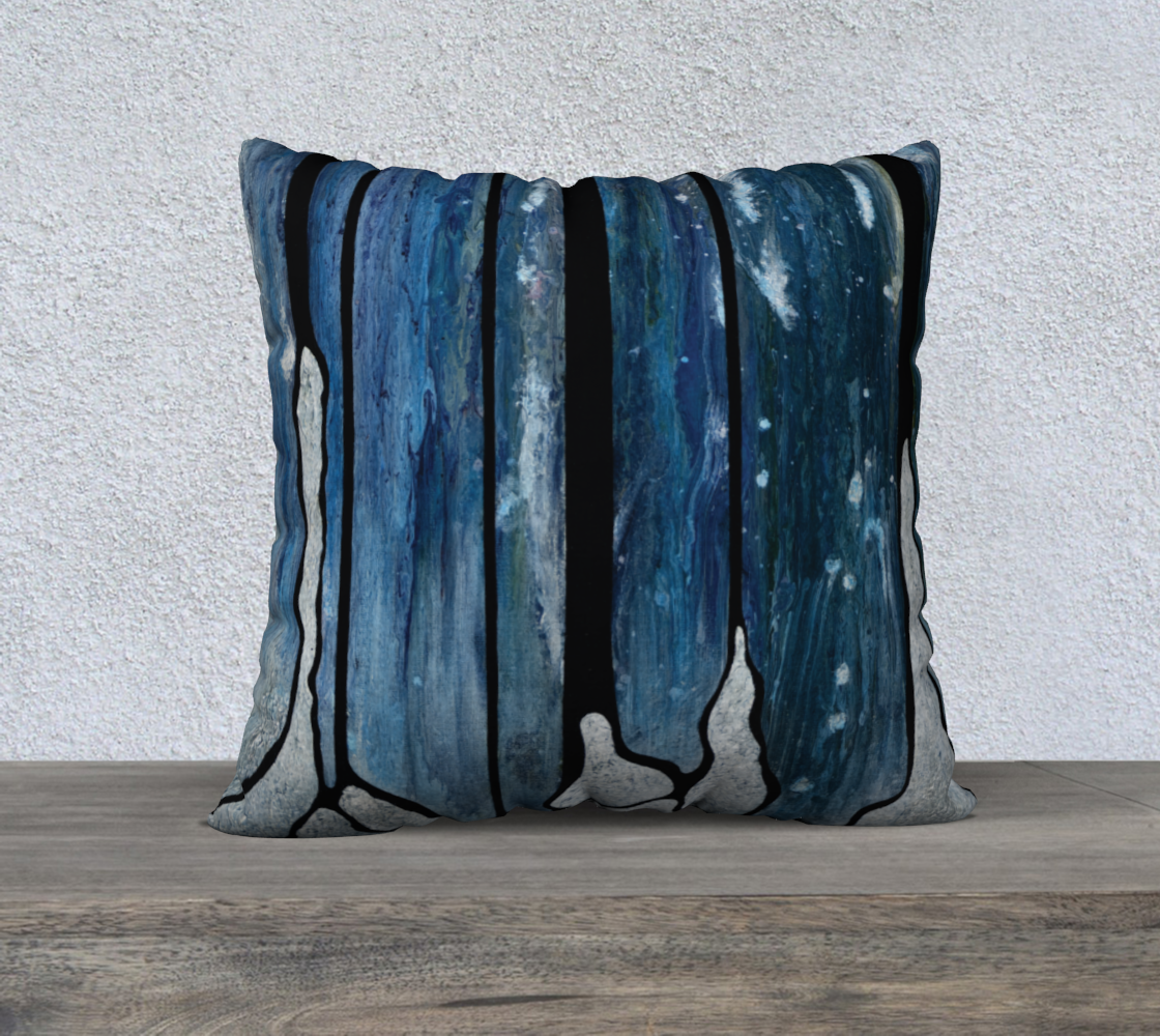 Waterfalls | Pillow Cover | 22x22in