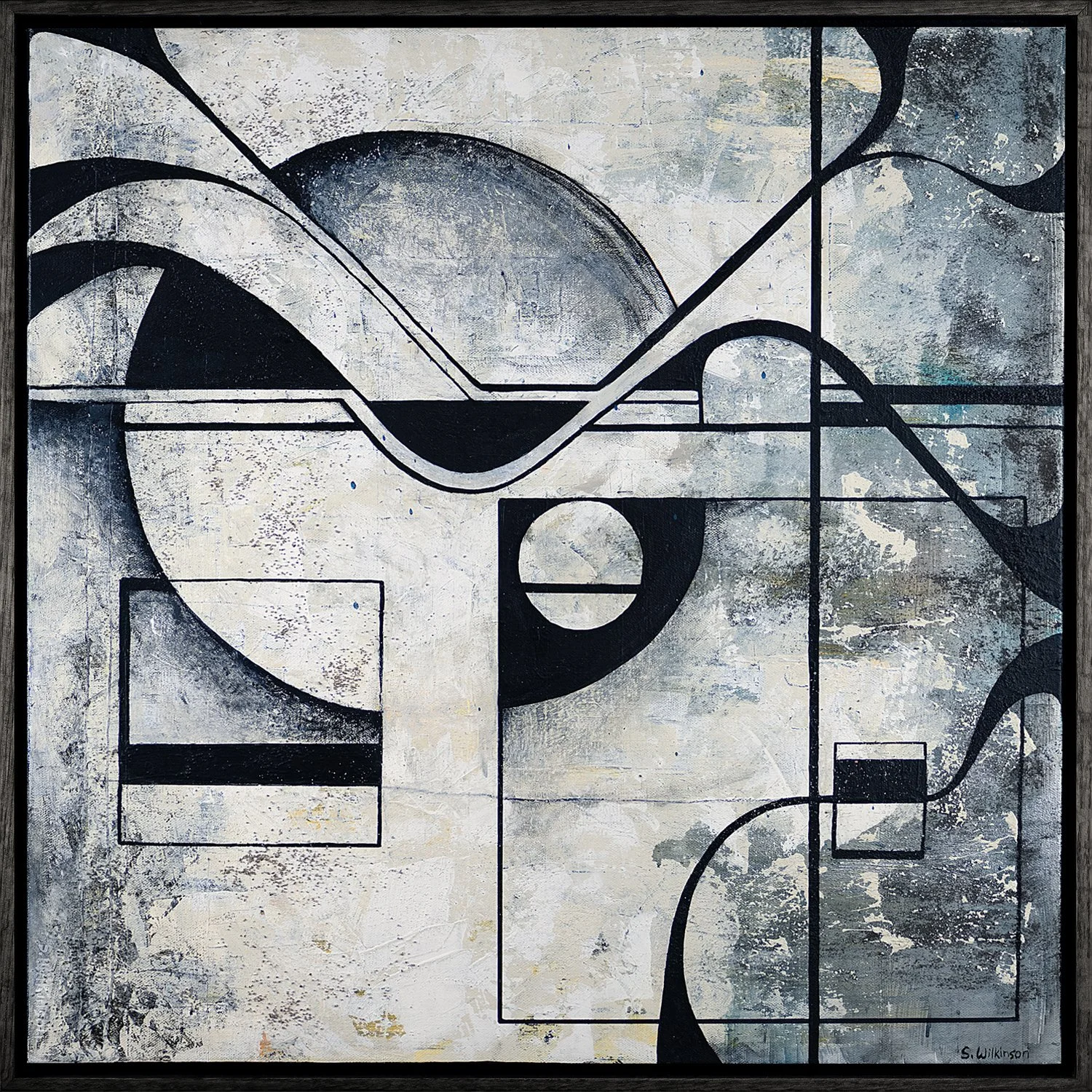 Acid Trip | 25.25" x 25.25" x 2" Framed