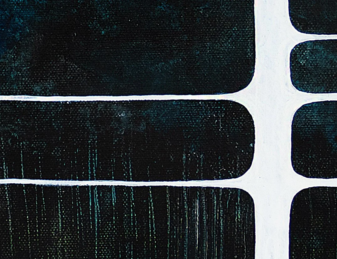 Bridge | 21.25" x 21.25" x 2" Framed - Sonia Wilkinson