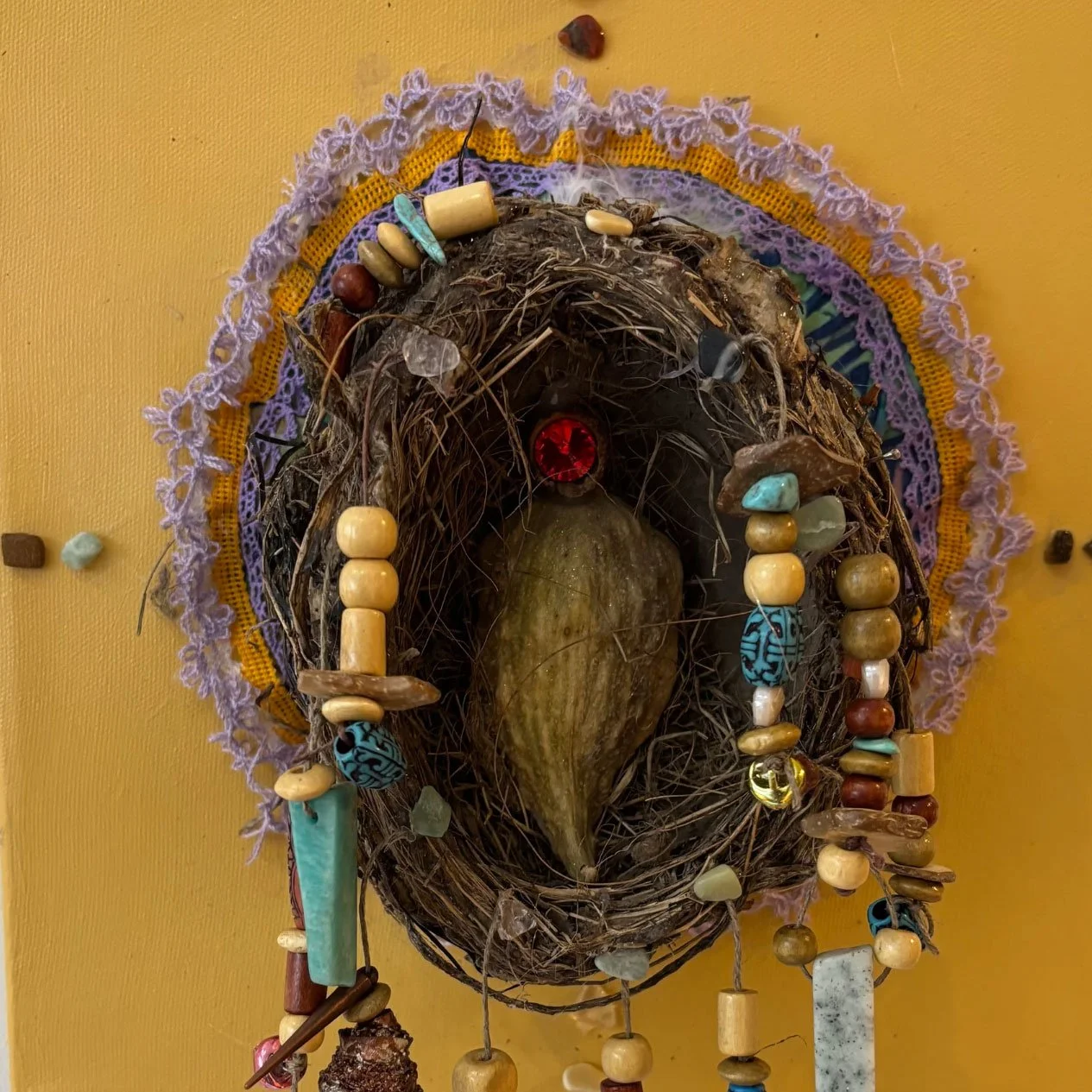 "Our Lady of the Milkweed Plant" by Francine McGlynn