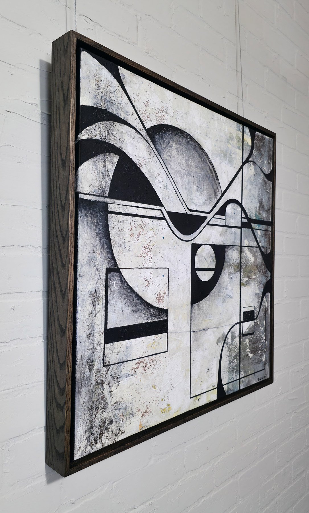 Acid Trip | 25.25" x 25.25" x 2" Framed - Sonia Wilkinson