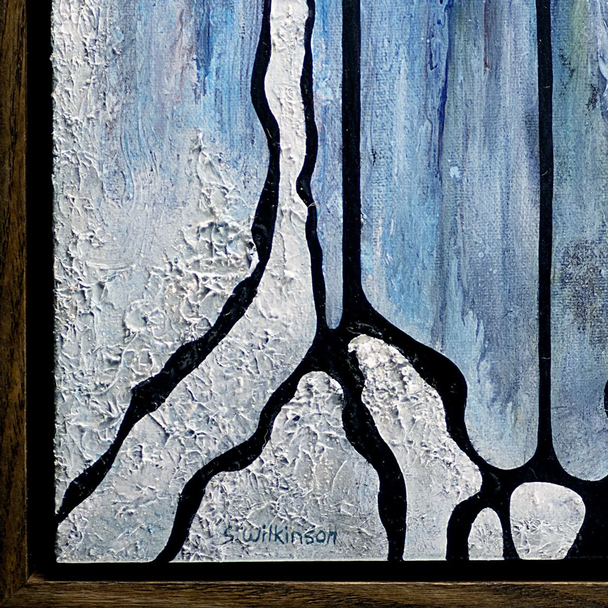 Waterfalls | 17.25" x 21.25" x 2" Framed - Sonia Wilkinson
