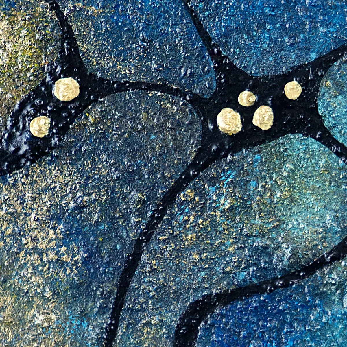 Dreams | 11.25" x 11.25" x 2" Framed - Sonia Wilkinson