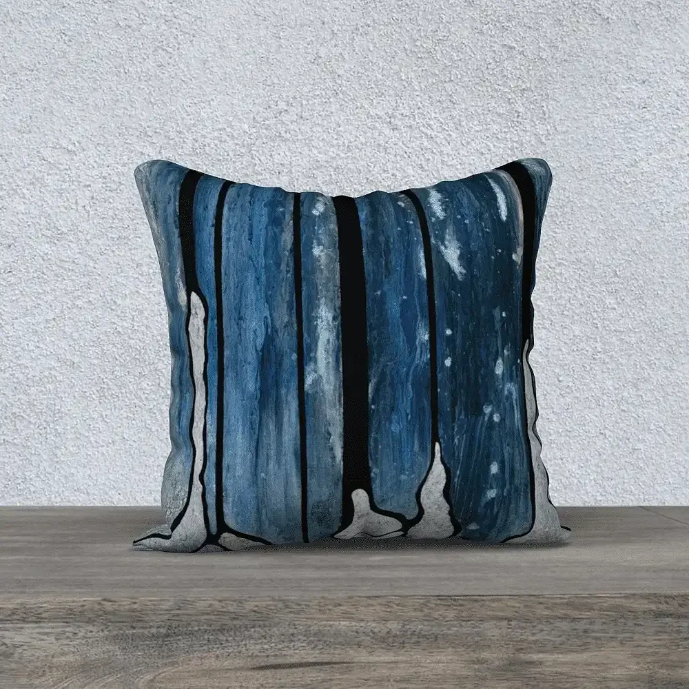 Waterfalls | Pillow Cover | 18x18in