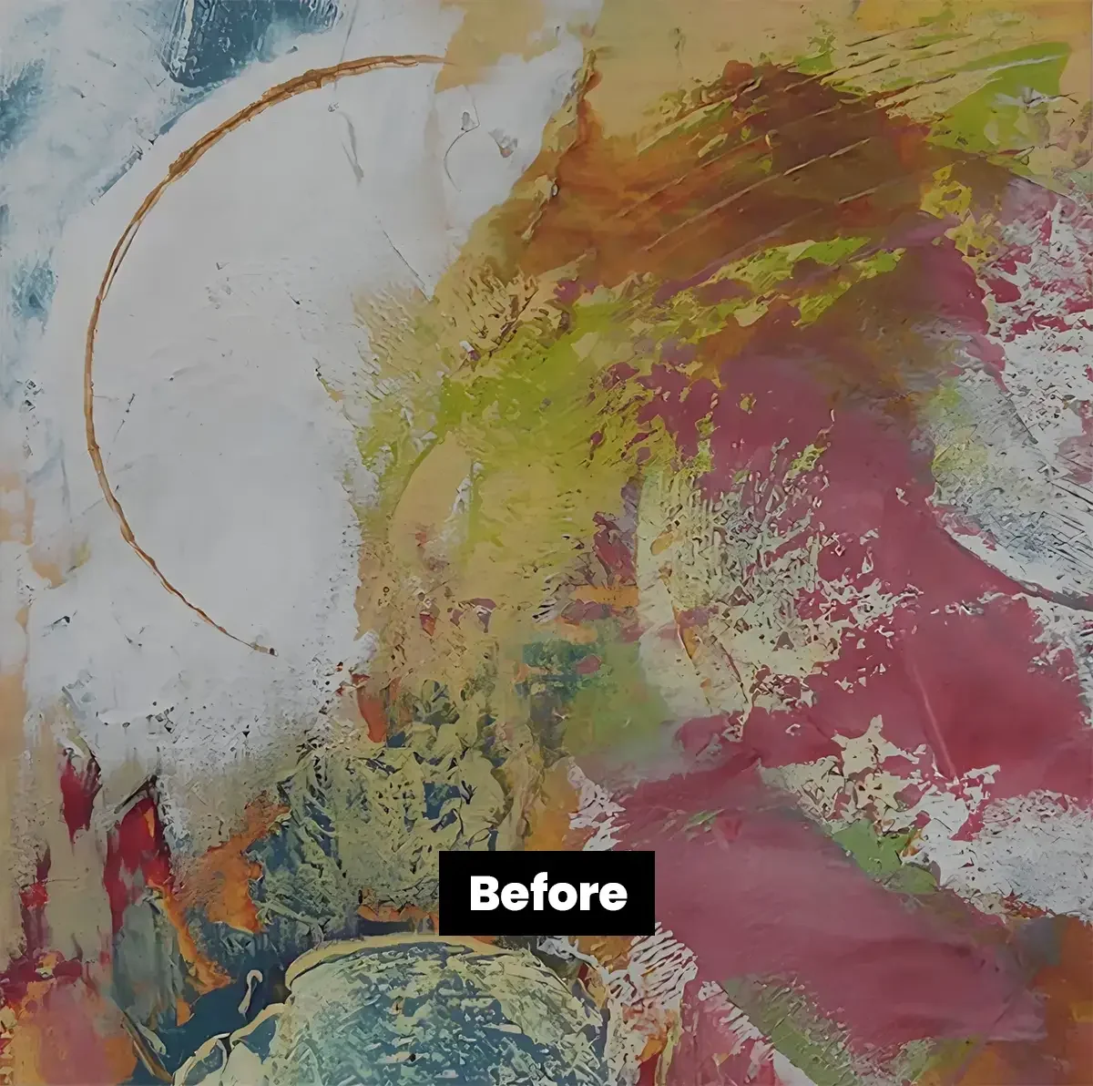 Cara Lawson-Ball - Mini Cold Wax Painting - Before (Copy)