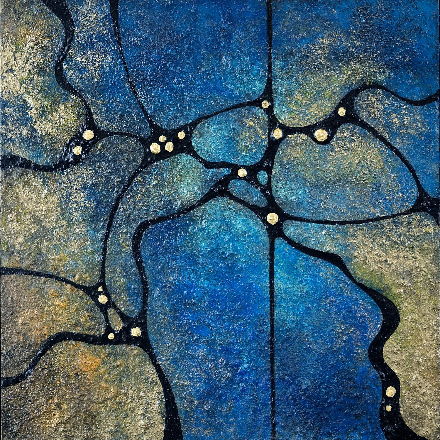 Dreams | 11.25" x 11.25" x 2" Framed - Sonia Wilkinson
