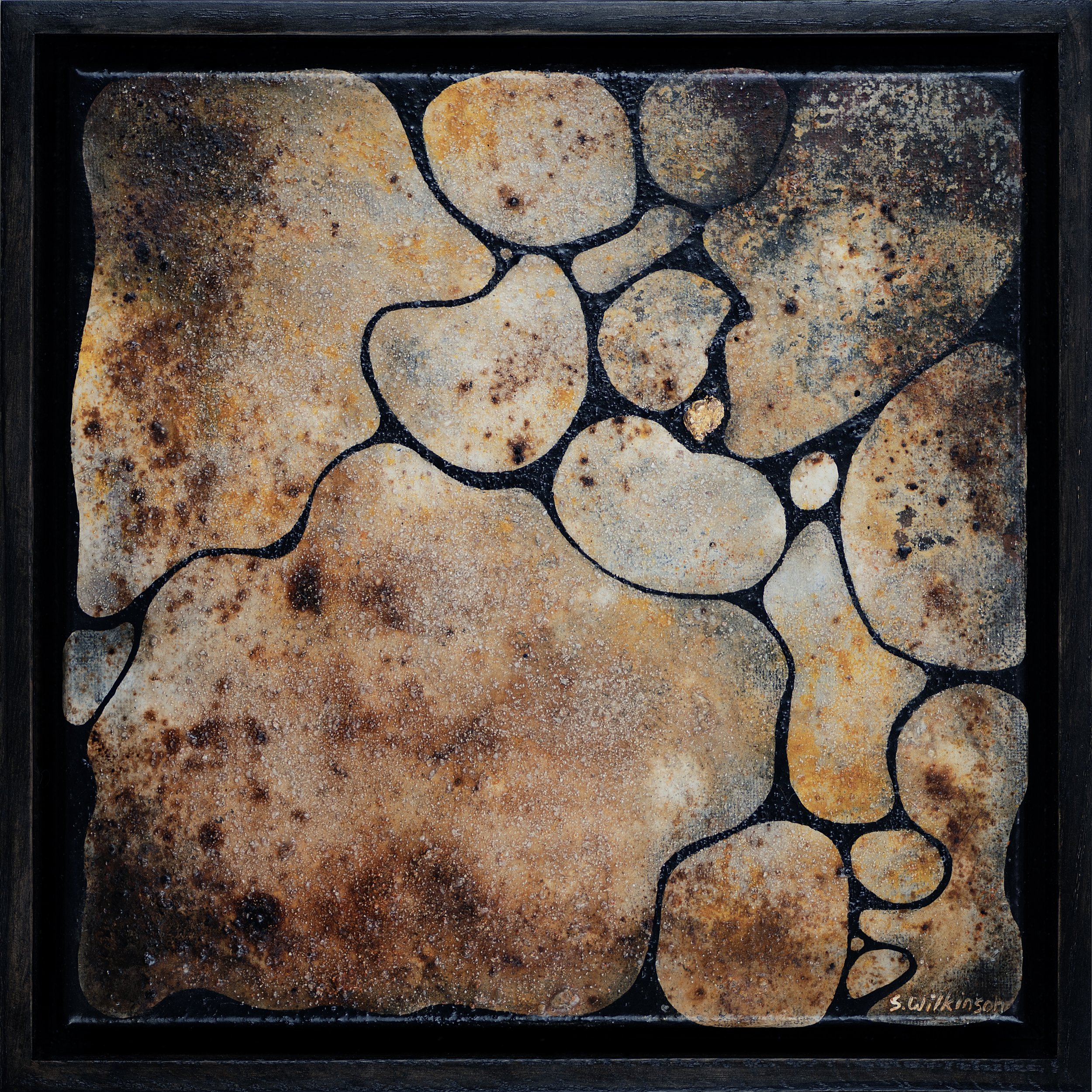 Beach | 11.25" x 11.25" x 2" Framed