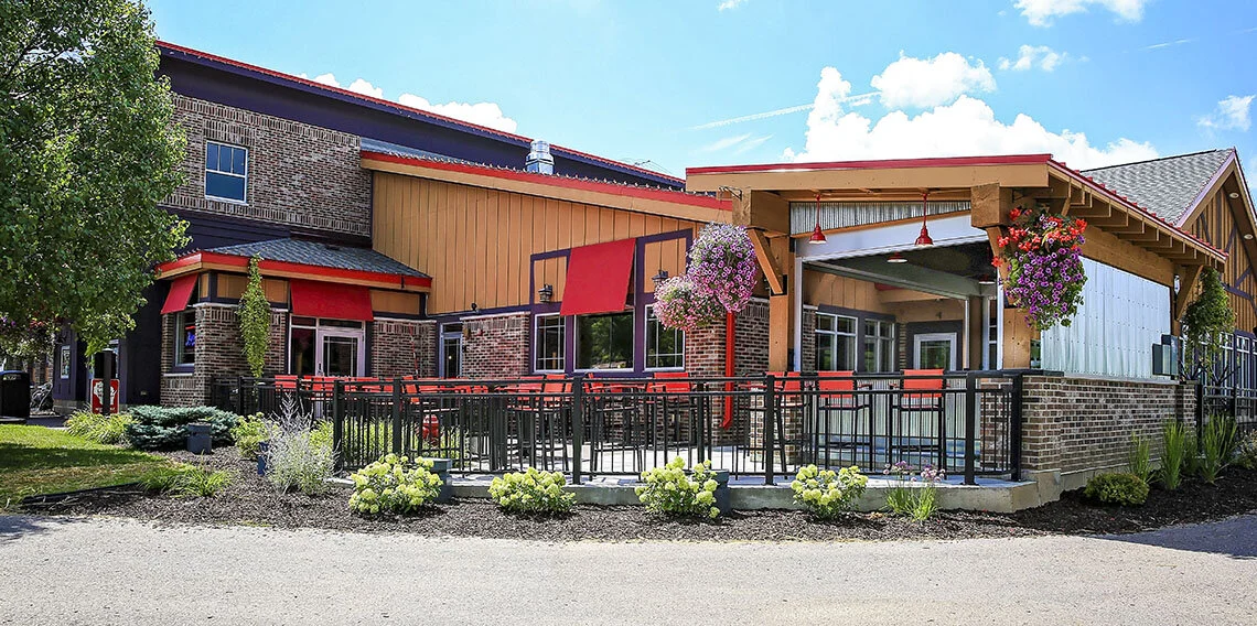 Monk's Bar & Grill Outdoor Bar Wisconsin Dells, Wisconsin — Friede