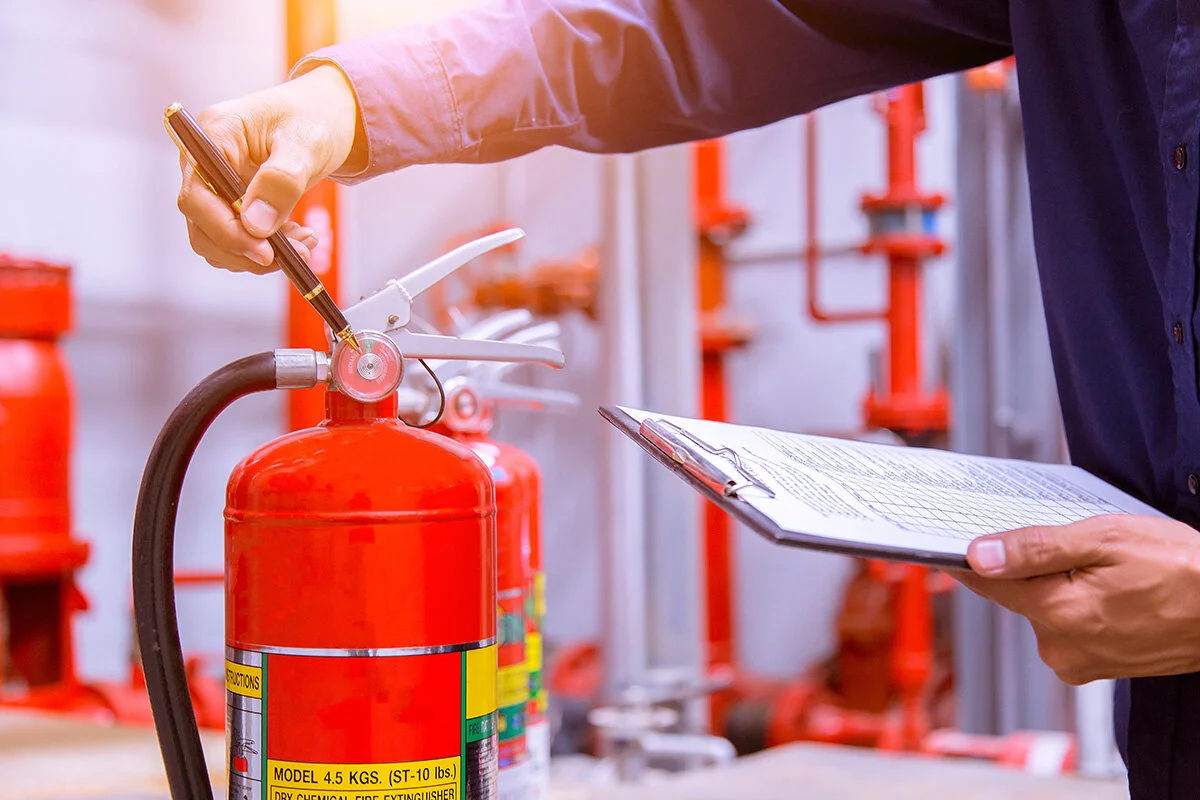 Fire Extinguisher Inspection Toolbox Talk — Friede & Associates